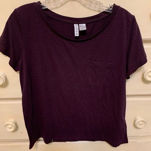 H&M Dark Purple T-Shirt